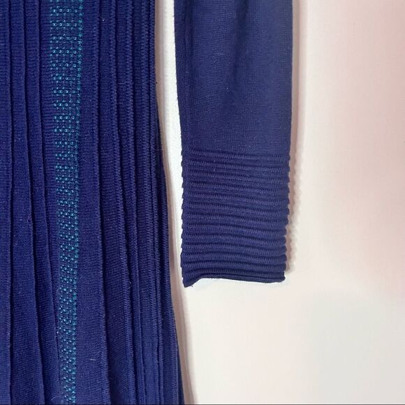 Max Studio V-Neck A Line Sweater Dress - Picture 8 of 8